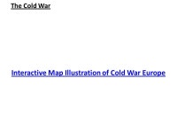 The Cold War. Origins of the Cold War In 1945, Canada and her Allies celebrated victory over Germany in the Second World War. But... 