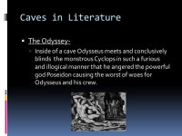 Suzi Ayers Melissa Murray Ali Beltrami. Caves  Definition-  Deep down where the character delves into true self.  The place the... 
