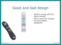 Chapter 1: What is interaction design?. Bad designs From:  -  ppt download
