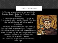 (1) Reached the shores of Italy in 1348, unleashing rampage over Europe unprecedented in recorded history. By the third year, the... 