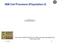 CS 252 Graduate Computer Architecture Lecture 17 Parallel Processors: Past, Present, Future Krste Asanovic Electrical Engineering... 