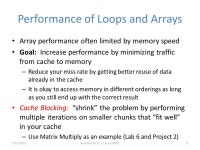Instructor: Justin Hsia 7/17/2013Summer Lecture #141 CS 61C: Great Ideas in Computer Architecture Performance Programming... 