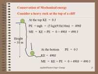Applied Physics Chap 4 Energy1 Chapter 8: Energy The universe is composed of two substances called matter and energy which are... 