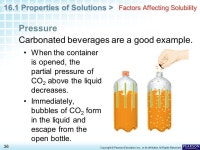 16.1 Properties of Solutions > 1 Copyright © Pearson Education, Inc., or its affiliates. All Rights Reserved. Chapter 16... 