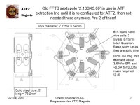 ATF2 Magnets ATF2 Magnets 22 May 2007Cherrill Spencer, SLAC.... Report on ATF2 New Magnets 22 nd May 2007 Cherrill. -  ppt download
