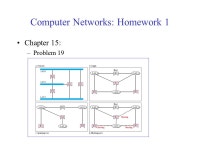 Computer Networks: Homework 1 Chapter 15: –Problem 14 –Problem ppt download