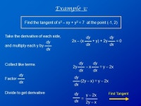 Chapter 3.7 in Calculus textbook May 2010 xy 4x 2 y x 3 y 2 3x 4 y 3 x4y xy 2 2x 4 y 2 x 2 y dy dx. -  ppt download