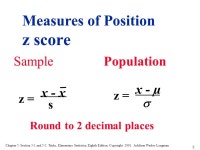 Triola, Elementary Statistics, Eighth Edition. Copyright Addison Wesley Longman M ARIO F. T RIOLA E IGHTH E DITION. -  ppt download