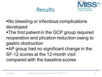 Emerging Technologies 1 Article #1 1 Surgery for Obesity and Related Diseases 7 (2011) 15–22 11/24/ ppt download