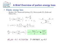 Osaka,2008 QCD and Heavy-ion Collisions Introduction: –QCD and high-energy heavy-ion collisions Fragmentation, parton... 