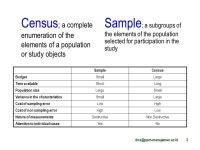 Sampling Design and Procedures 7 th Session of Marketing Reseach. -  ppt download