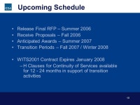 U.S. General Services Administration WITS 3. 2 Background A Cornerstone in the Nationwide Local Service Program Largest... 