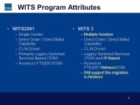 U.S. General Services Administration WITS 3. 2 Background A Cornerstone in the Nationwide Local Service Program Largest... 