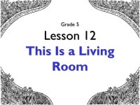 Grade 5 Lesson 12 This Is a Living Room. An apartment. -  ppt download