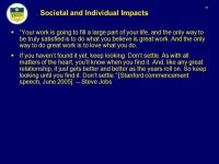 1 Societal and Individual Impacts  Future Interfaces  New devices: portable, inexpensive, small, wearable, mobile, personal... 