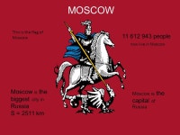 Russia is a wonderful place: The territory of our country is more than 17 million km 2 The population numbers more than 143... 