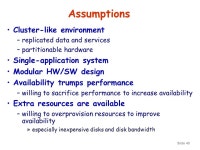 Slide 1 Embracing Failure: Availability via Repair-centric Design Aaron Brown Qualifying Examination 13 April ppt download