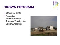 VALLEY CROWN 2010 Housing Innovation Marketplace By Rob Woodling Foundations Development, LLC. -  ppt download