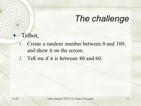 Comparison the RANGE block Day 8 Computer Programming through Robotics CPST 410 Summer ppt download