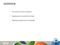 Bioss Southern Africa Application of MWR in Assessment Centre and Competence Design Jacques Haworth. -  ppt download