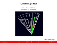 1 Oscillating Slider Estimated time required: 25 min GUI familiarity level required: Higher MSC.ADAMS 2005 r2. -  ppt download