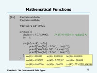 프로그래밍 기초와 실습 Chapter 6 The Fundamental Data Types. -  ppt download