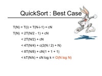 CSE 326: Data Structures Lecture #16 Sorting Things Out Bart Niswonger Summer Quarter ppt download