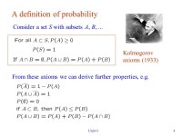 Uniovi1 Some statistics books, papers, etc. G. Cowan, Statistical Data Analysis, Clarendon, Oxford, 1998 see also  R.J. Barlow... 