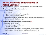 May 28-29, DANCE Exposition Enabling Active Flow Manipulation In Silicon-based Network Forwarding Engines Tal Lavian - -  ppt... 