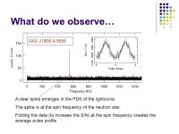 Probing the neutron star physics with accreting neutron stars (part 1) Alessandro Patruno University of Amsterdam The... 