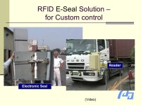 이코스트 ECOST | Container e-seal implementation at Custom. Problems: Although cost effective – very limited function easy to be cut and...