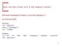 1 Example Analysis of a Two-Color Array Experiment Using LIMMA 3/30/2011 Copyright © 2011 Dan Nettleton. -  ppt download