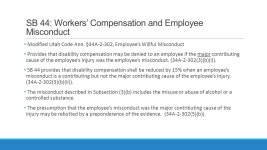 Utah Labor Commission Workers’ Compensation Educational Conference APPEALS AND LEGISLATIVE UPDATES. -  ppt download