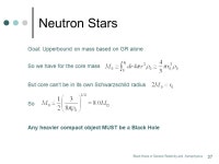 Black Holes in General Relativity and Astrophysics Theoretical Physics Colloquium on Cosmology 2008/2009 Michiel Bouwhuis. -  ppt... 