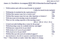 Proposal to Host IEEE Interim Session #57 in Kobe - Japan IEEE Presentation Submission Template (Rev. 9) Document Number: IEEE S... 