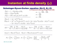 HIM, Feb. 23, 2009 Pion properties from the instanton vacuum in free space and at finite density Hyun-Chul Kim Department of... 