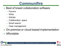 JTC Consulting Group Knowledge Management System Jennifer Leigh Carlos Pena Terry Yong ppt download