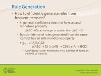 1. UTS 2. Basic Association Analysis (IDM ch. 6) 3. Practical: 1. Project Proposal 2. Association Rules Mining (DMBAR ch. 16) 1.... 