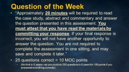Maintenance of Certification: Navigating Your Way Through Two MOCs H2089 Section on Med-Peds Program J. Thomas Cross, Jr., MD... 