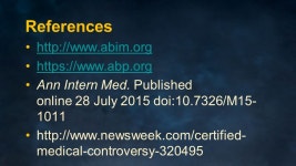 Maintenance of Certification: Navigating Your Way Through Two MOCs H2089 Section on Med-Peds Program J. Thomas Cross, Jr., MD... 