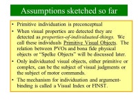 Concepts: Conceptualizing the world Cognition represents things “under a description” – it represents them as something.... 