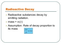 MAT 1235 Calculus II Section 6.5 Exponential Growth and Decay -  ppt download