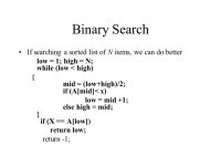 Algorithm Analysis Chapter 5. Algorithm An algorithm is a clearly specified set of instructions which, when followed, solves a... 