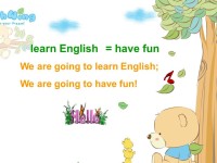 learn English We are going to learn English; We are going to have fun! = have fun. -  ppt download