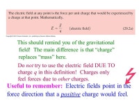 122: Thursday, 17 Sept. HW 3 returned: in front. (One had no name...) Written HW 4: due by 2:00 pm. Written HW 5: ch. 26... 