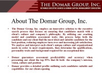 Diversity Solution Partner THE DOMAR GROUP, INC. SERVICE EXPERT ON DIVERSITY Website: -  ppt download