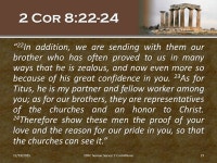 2 Corinthians “The Heart of an Apostle” Part Corinthians 8:16-24 “Unknown Men of Integrity” -  ppt download