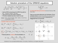 Institute for Pure and Applied Mathematics, University of California, Los Angeles, May 2005 Improved simulations of relativistic... 