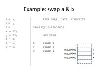 F28PL1 Programming Languages Lecture 4: Assembly Language ppt download