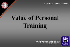 PERSONAL TRAINING As a Profit Center THE PLATINUM SERIES The System That Works A FitTrac Module. -  ppt download